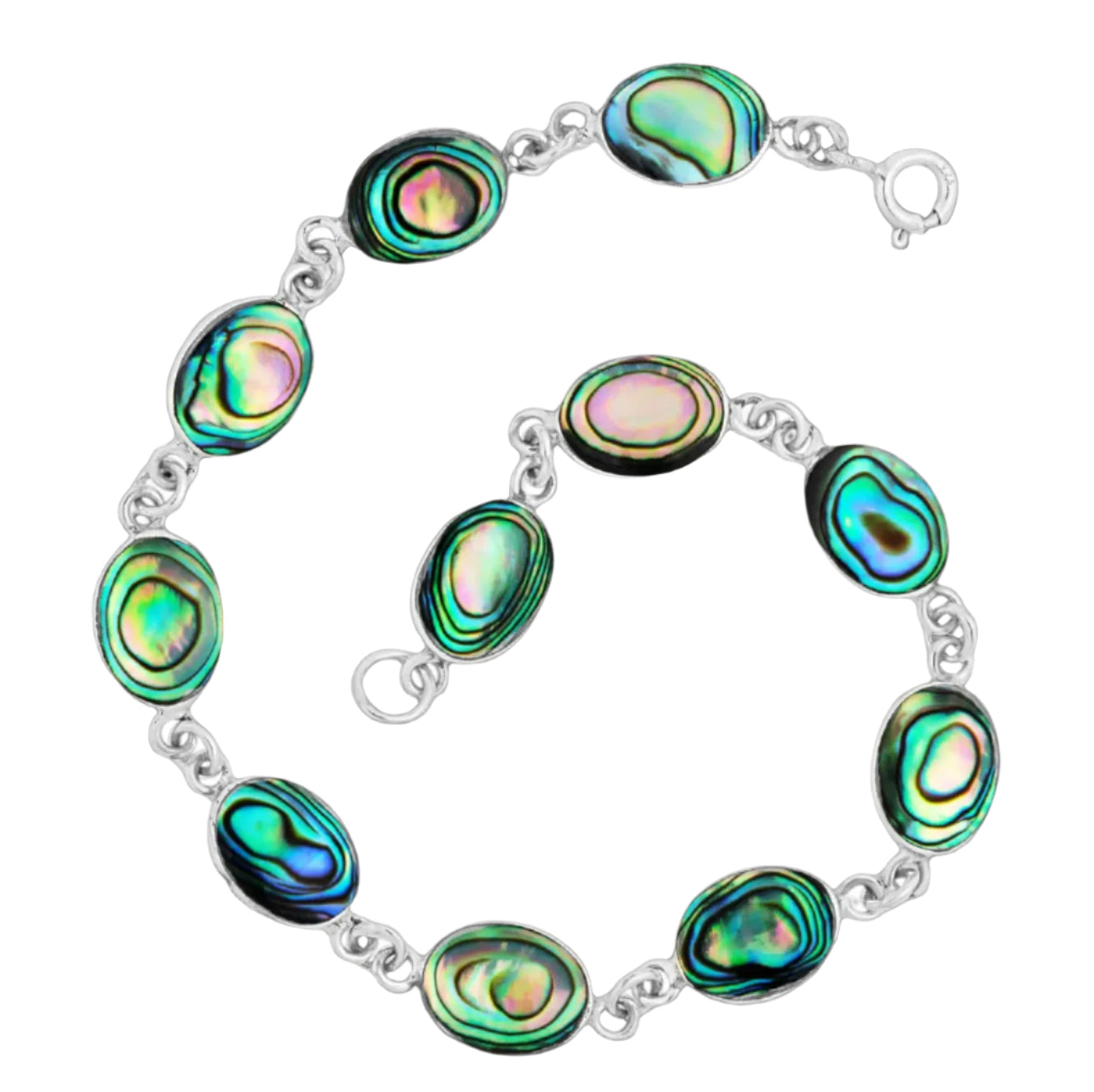Abalone Oval Cab Bracelet