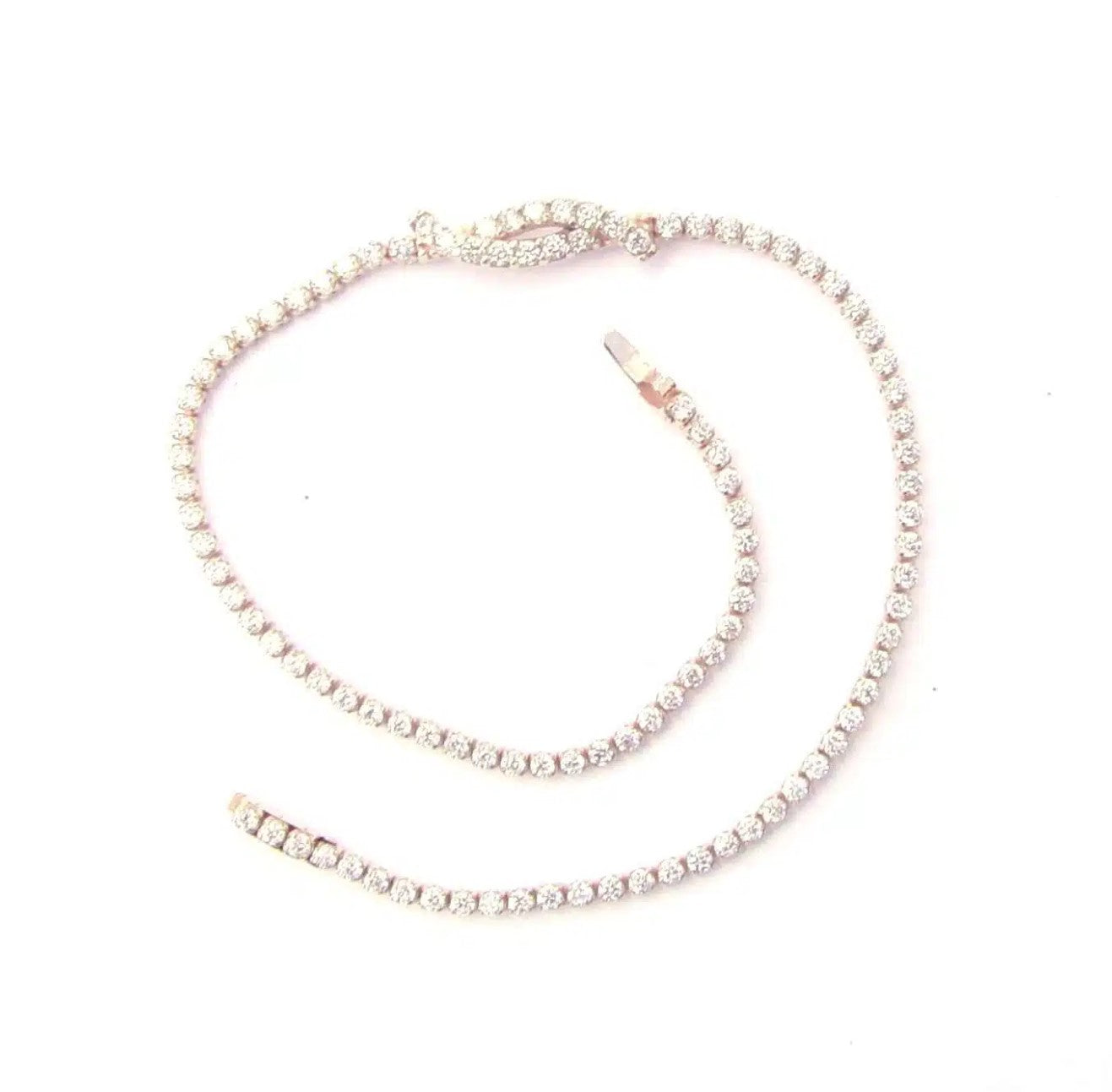 Pretty Knot Tennis Bracelet