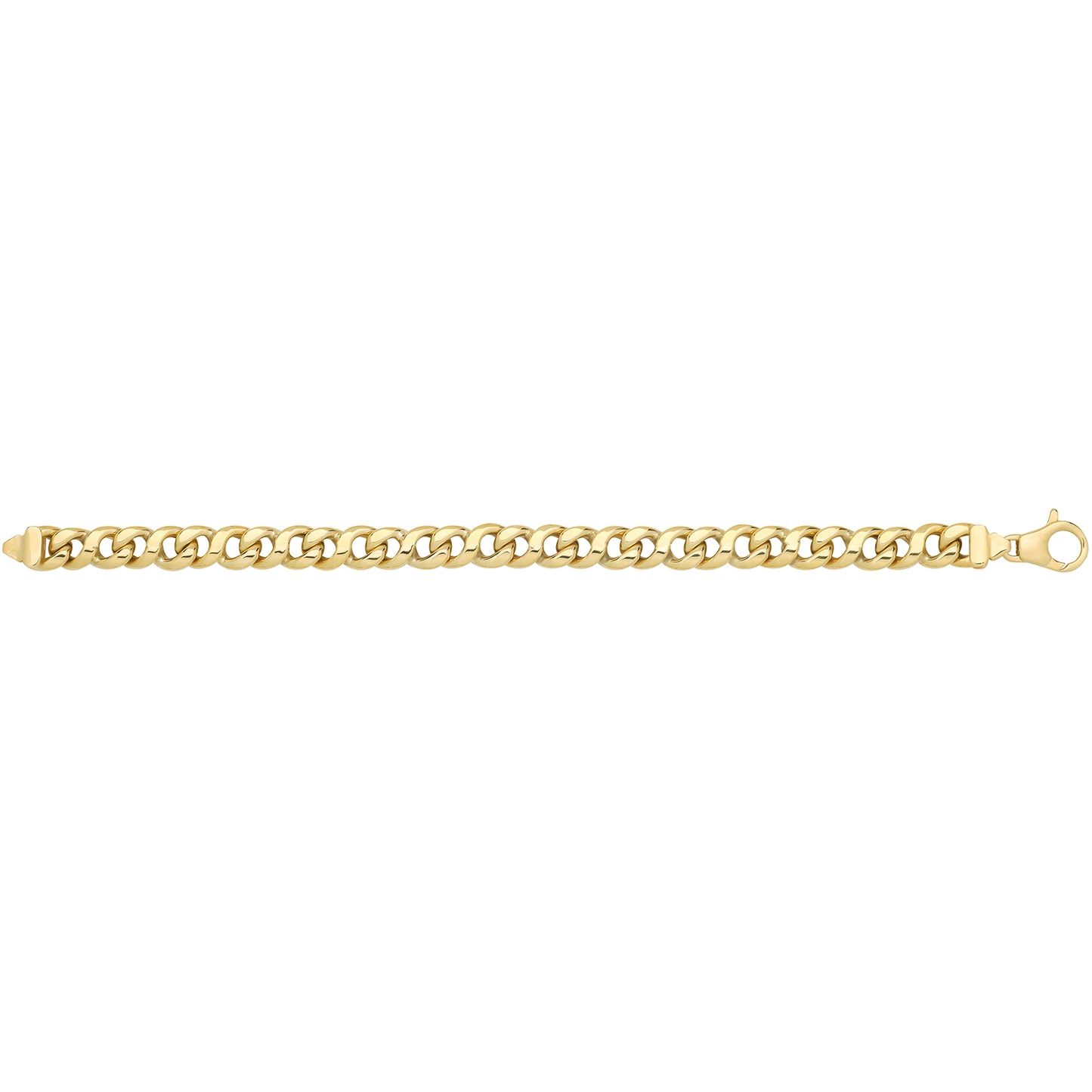 9ct Yellow Gold Hollow Bracelet